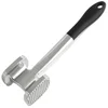 FACKELMANN Fleischklopfer aus Aluminium, doppelseitig, für Steaks, Sch...