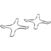 Fackelmann 78321 Gasherdständer 2 Einheiten Silber  Silber One Size