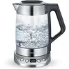 SEVERIN Glas Tee- und Wasserkocher Deluxe WK 3479  aus Edelstahl, gebü...