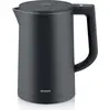 SEVERIN Cool-Touch Wasserkocher WK 3484  aus Edelstahl, schwarz