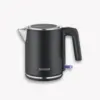 Severin WK9555, Wasserkocher, Schwarz, Silber
