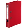herlitz Ordner Rückenbreite 5 cm DIN A4 Kunststoff rot