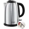 Russell Hobbs Victory Wasserkocher 1,7 l 2400 W Schwarz, Edelstahl