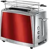 Russell Hobbs Toaster [für 2 Scheiben] Luna Edelstahl Grau (extra brei...