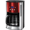 Russell Hobbs Luna Solar Red Digitale Glas-Kaffeem. 23240-56
