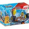 PLAYMOBIL City Action 70816 Starter Pack Baustelle mit Seilwinde