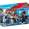 PLAYMOBIL City Action 70573 Polizei-Fahrrad: Verfolgung des Taschendie...