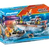 PLAYMOBIL City Action 70140 Seenot: Löscheinsatz mit Rettungskreuzer