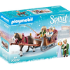 PLAYMOBIL Winterliche Schlittenfahrt, 4 Jahr(e), Mehrfarbig, Kunststof...