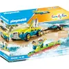 PLAYMOBIL Family Fun 70436 Strandauto mit Kanuanhänger