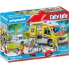 PLAYMOBIL City Life 71202 Rettungswagen mit Licht und Sound