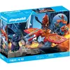 Heldensimulation Spiel: Held und sein Drohne vs Ninja Playmobil TU