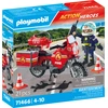 Feuerwehr- und Motorrad-Simulationsspiele Playmobil 14,2x4,1x14,2 cm