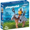 PLAYMOBIL 9345 Zwerg und Pony mit Rüstung