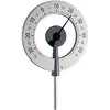 TFA Lollipop, Thermometer + Hygrometer, Silber, Rot, Gelb