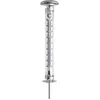 TFA Solino, Thermometer + Hygrometer, Transparent, Silber