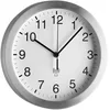 TFA® Funkwanduhr 98.1091 Ø 25 cm silbermetallic