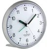 TFA® Funkwecker 60.1506 Ø 11 cm silber