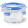 emsa Frischhaltedose CLIP & CLOSE 5.9 cm hoch 0,15 l transparent, blau