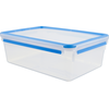 emsa Frischhaltedose CLIP & CLOSE 11.1 cm hoch 5,4 l transparent, blau