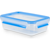 emsa Frischhaltedose CLIP & CLOSE 5.9 cm hoch 0,8 l transparent, blau