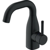 Lenz POLA Waschtischarmatur Schwarz-matt Einhebelmischer mit Pop-Up Ve...