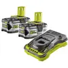 Ryobi Akku + Ladegerät 18V (2x 5.0Ah)