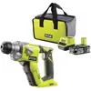 RYOBI 18 V ONE+ Akku-Bohrhammer R18SDS-125S (Schlagenergie 1.3 J, Max....
