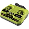 RYOBI Ladegerät 18V, 2 Anschlüsse