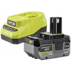 RYOBI Akku 4Ah + Ladegerät RC18120A-140X