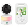 LeapFrog LF2513 Video Baby Monitors No WiFi, IPS LCD Screen 2.8 inch P...