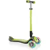 GLOBBER ELITE DELUXE LIGHTS   Tretroller Kinder, 120/80 mm, ABEC 5, 3-...