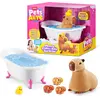 ZURU Plüschfigur Zuru 9574 - Pets Alive Mommy Capybara & Baby Surprise
