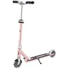 Globber Flow Element Lights Chrome Finish Pink Scooter