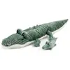 Les Ptipotos Croketou The Crocodile Kuscheltier - Green