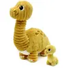 Plüschtier Deglingos Ptipotos Diplodocus Maman/Bebe TU