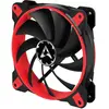 Arctic BioniX F120 (120 mm, 1x), PC Lüfter, Schwarz, Rot