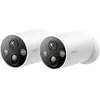TP-Link 2K 4MP 10000mAh Akku Kamera | Tapo C425(2er-Pack)