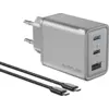 Ecoflow Schnelles Gan-wandladegerät Mit Usb-a Und Usb-c 65w