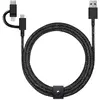 Native Union Belt-ulc-cs-blk-np Usb-c Auf Lightning Kabel 2 M