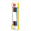 Lego 3 Pack Gel Pens Red Black