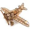 Eco Wood Art Flugzeug