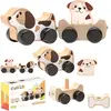 Cubika Holzspielzeug Smart Dogs kaulas 15443, Hundespielzeug