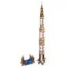 Ugears Nasa Saturn V Mechanisches Holzmodell-konstruktionsspiel