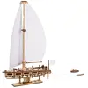 Ugears Ocean Beauty Yacht Mechanisches Holzmodell-konstruktionsspiel