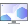 Eizo FlexScan EV2485-WT Office Monitor - IPS, USB-C, HDMI, 5 ms