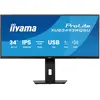 Iiyama ProLite XUB3493WQSU-B6 Business Monitor - Pivot, USB-Hub