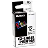 Casio Xr-12 We 12 Mm Etikettenband