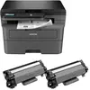 Brother DCP-L2627DWXL Laser-Multifunktionsgerät s/w