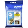 Brother LC-421Y, Gelb, 1 Stück(e), 200 Seiten, Einzelpackung